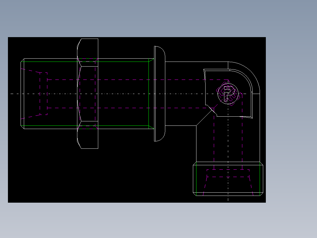 PARKER管接头EO Bulkhead elbow WSV12SOMD71(16)_back