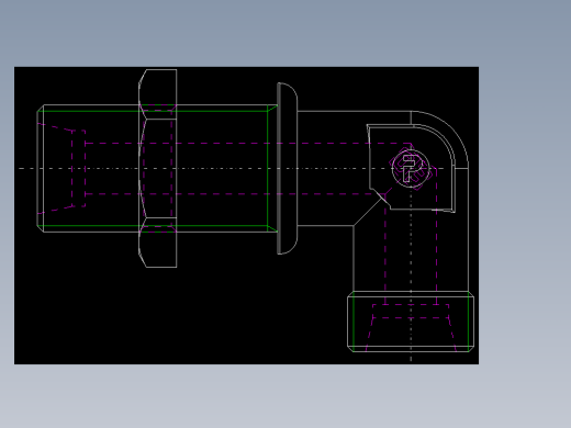 PARKER管接头EO Bulkhead elbow WSV12SOMD71(16)_back