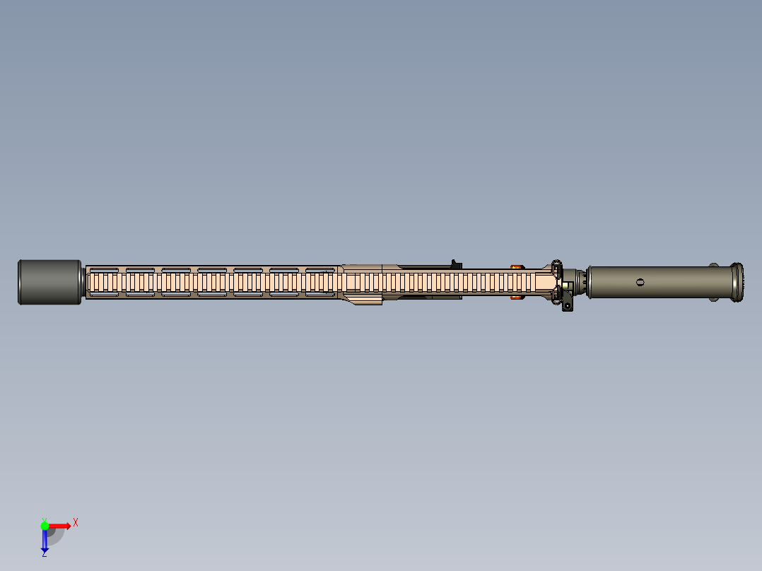 MK4系列原型机俯视图