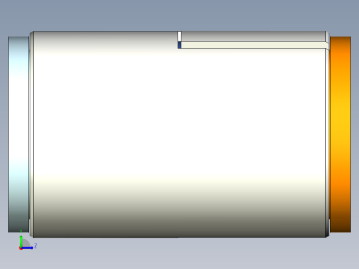 金属橡胶粘合衬套左视缩略图