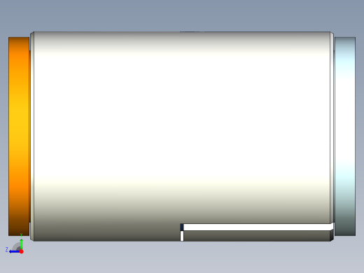 金属橡胶粘合衬套右视缩略图