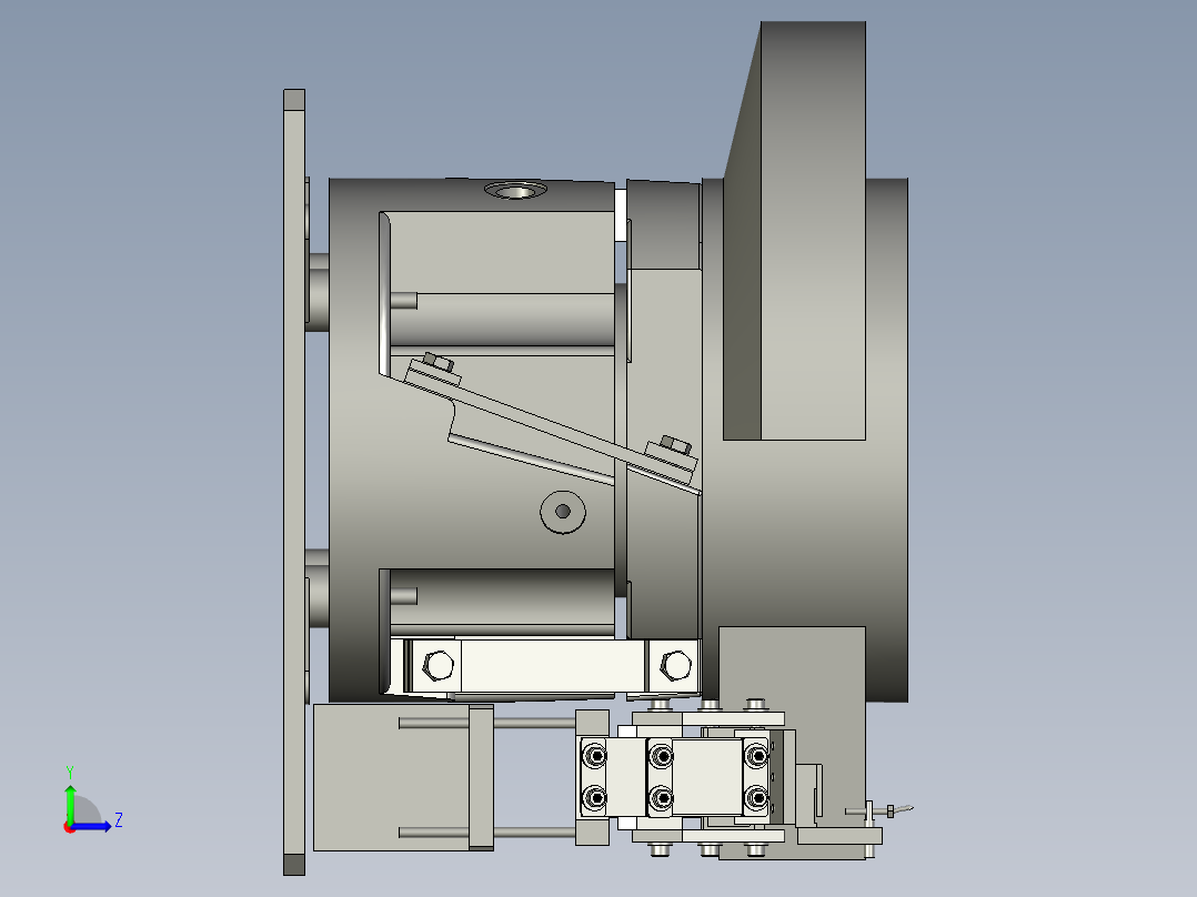 CZXD-d5盖板振盘方案A001顺0925(1)左视图