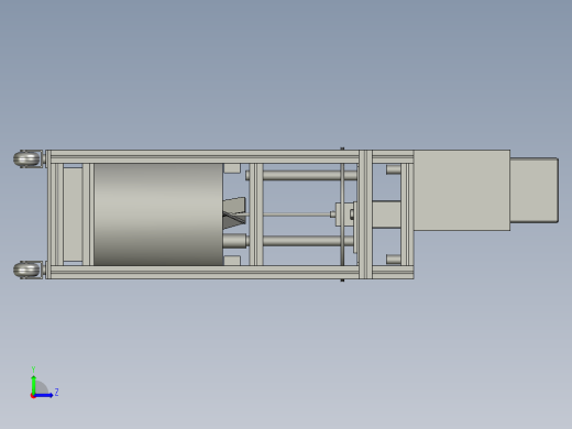 油漆胶水食品化学液体化工涂料搅拌器左视缩略图