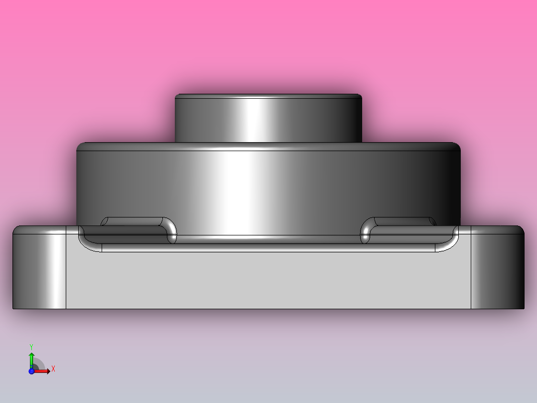 轴承座DuffNorton-FB100前视图