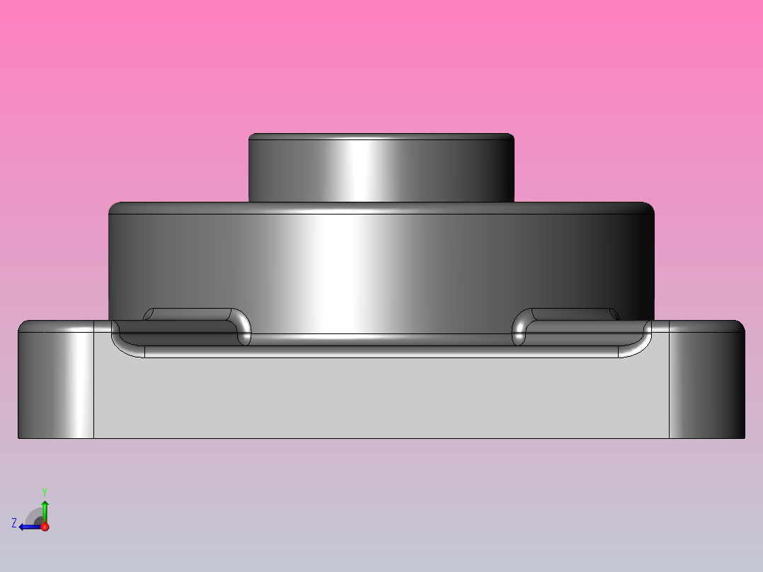 轴承座DuffNorton-FB100右视图