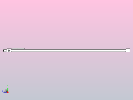 伺服电机集成皮带传动直线执行器TPA-OCB-80-140-L2350-ML-P40-N3右视缩略图