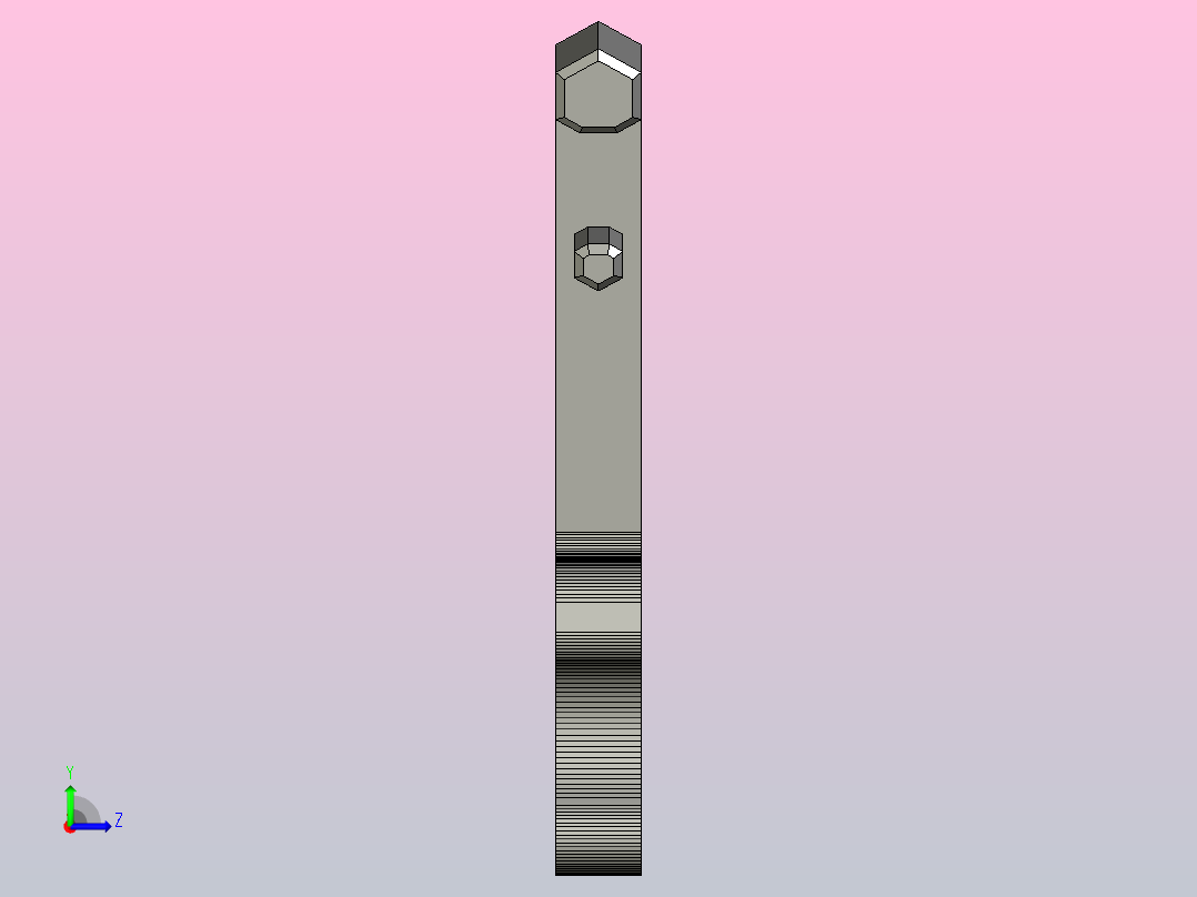 台球杆叉夹 V1.1左视图