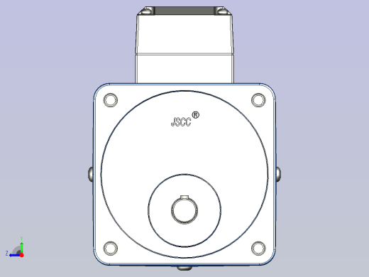 YB电磁制动电机 40yb01-18右视缩略图