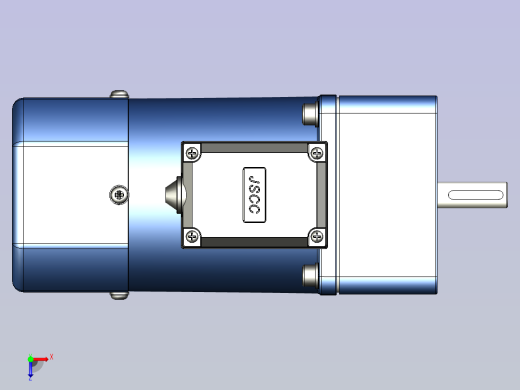 YB电磁制动电机 40yb01-18俯视缩略图