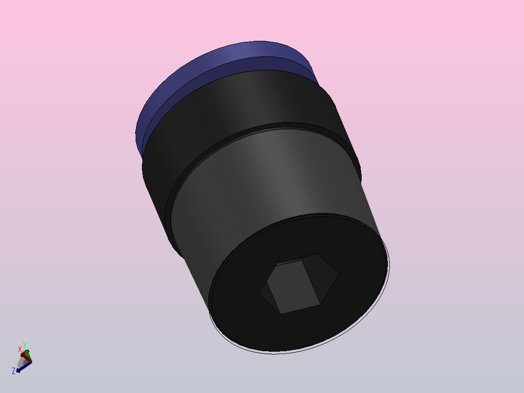 IPOC 圆螺纹直通_IPOC08-03主视图