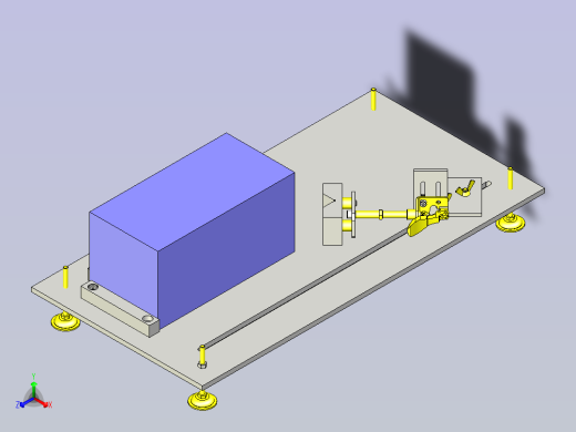 一款不同规格工件固定夹具3D