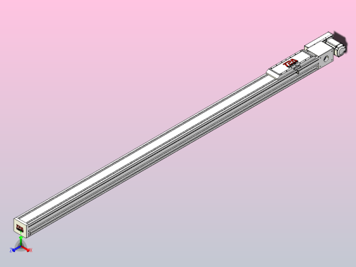 伺服电机集成皮带传动直线执行器TPA-OCB-120-224-L2250-MR-P75-N3