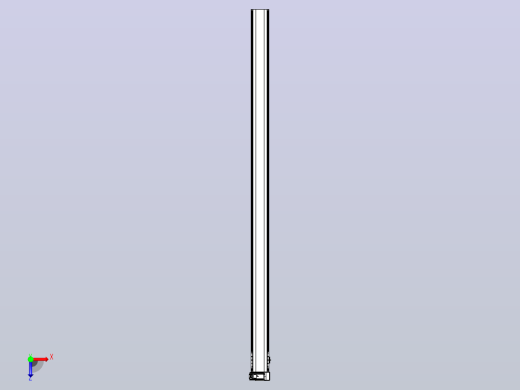 皮带直线轴半封闭可选导轨TPA-HNB-140D-120-L2600-RU-Y-P40-N3俯视缩略图
