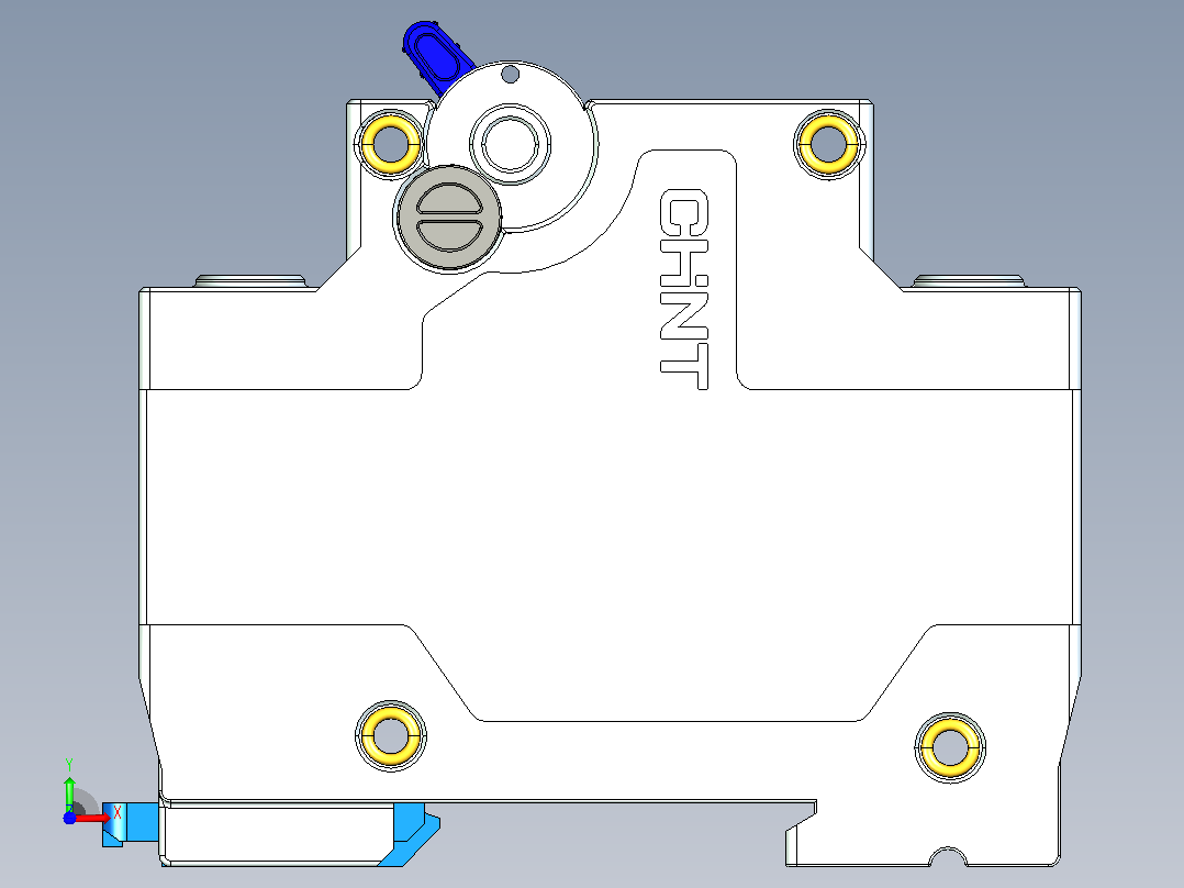 cb-125g-1p电气元器件前视图