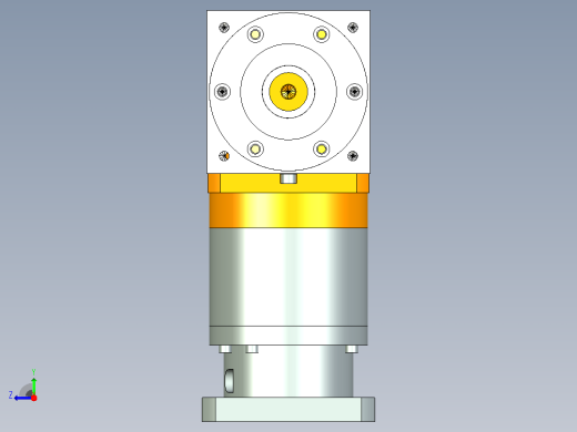 PW170双轴 PLF160-L2 35-114.3-200-M12换向器右视缩略图