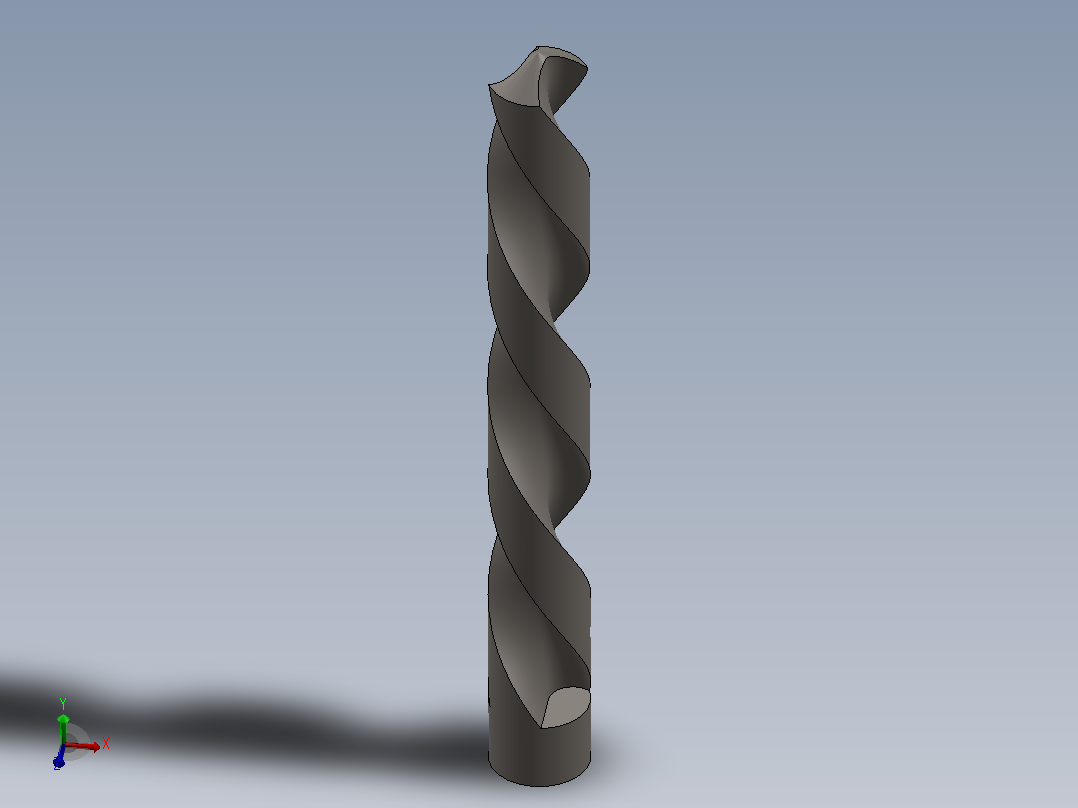 Solidworks可配置钻头-超过300种配置主视图