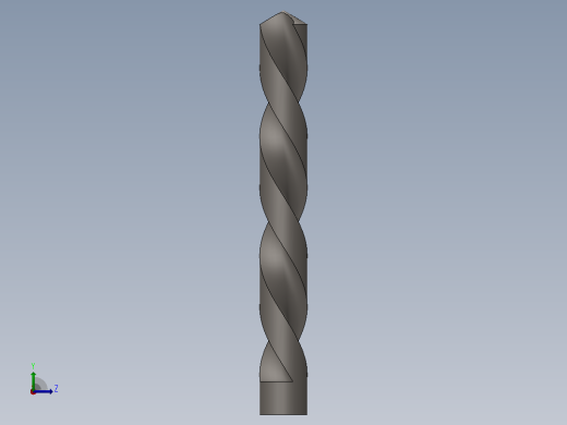 Solidworks可配置钻头-超过300种配置左视缩略图