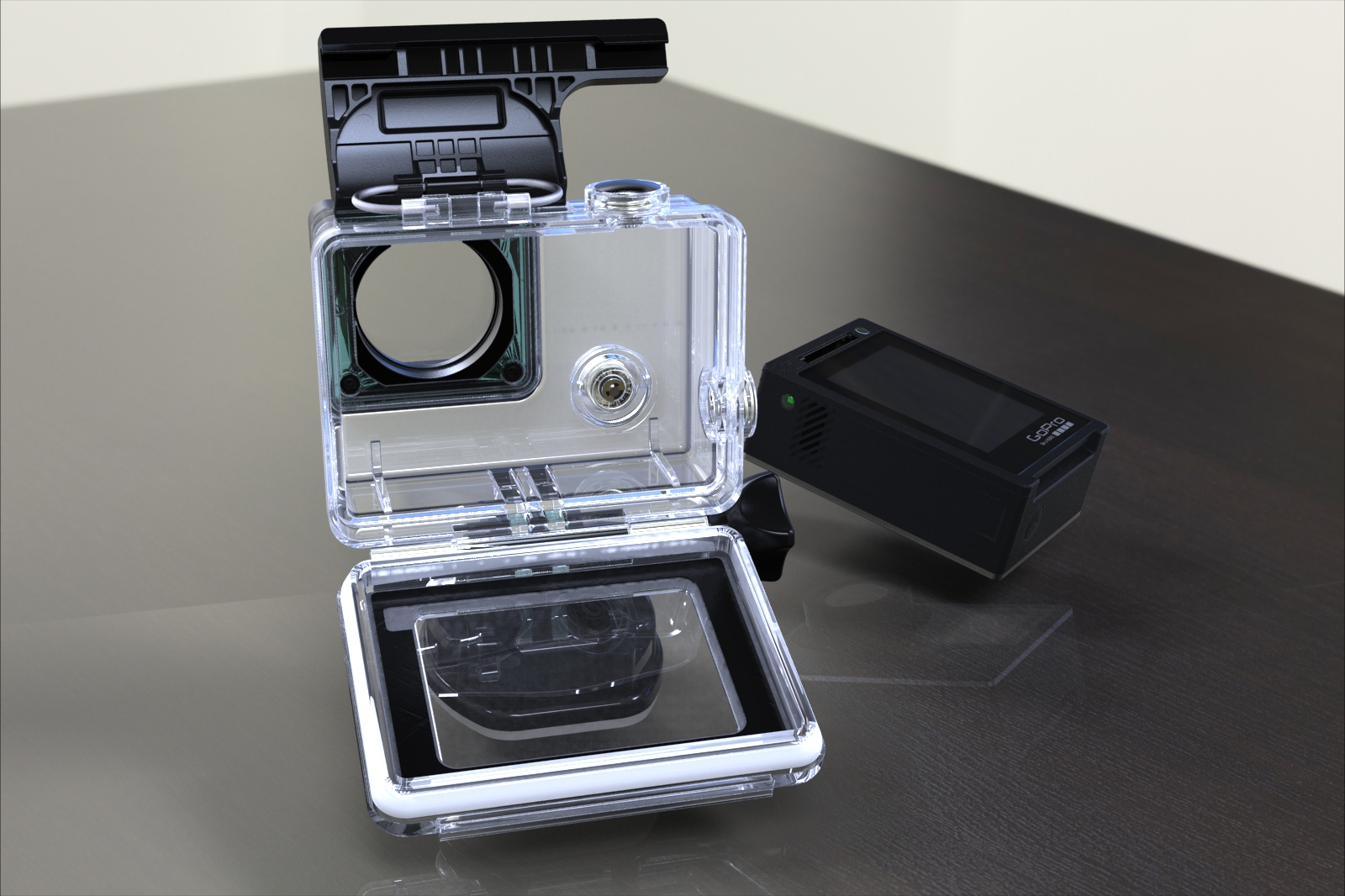 HERO4银色相机