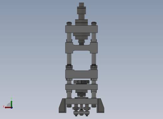 A04-40吨液压冲床后视缩略图