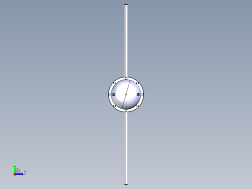 中型载货汽车驱动桥左视缩略图