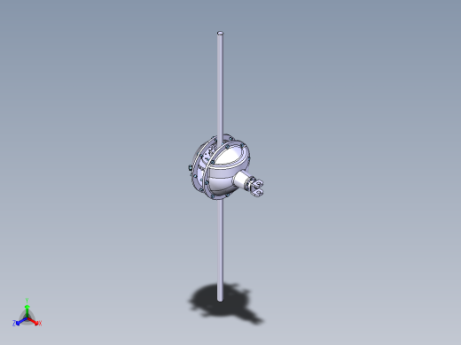 中型载货汽车驱动桥正等轴测缩略图