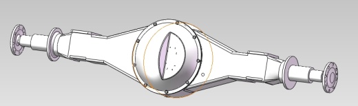 中型载货汽车驱动桥缩略图