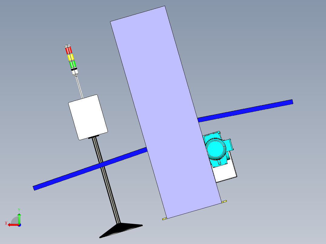 长焊缝打磨机step后视图