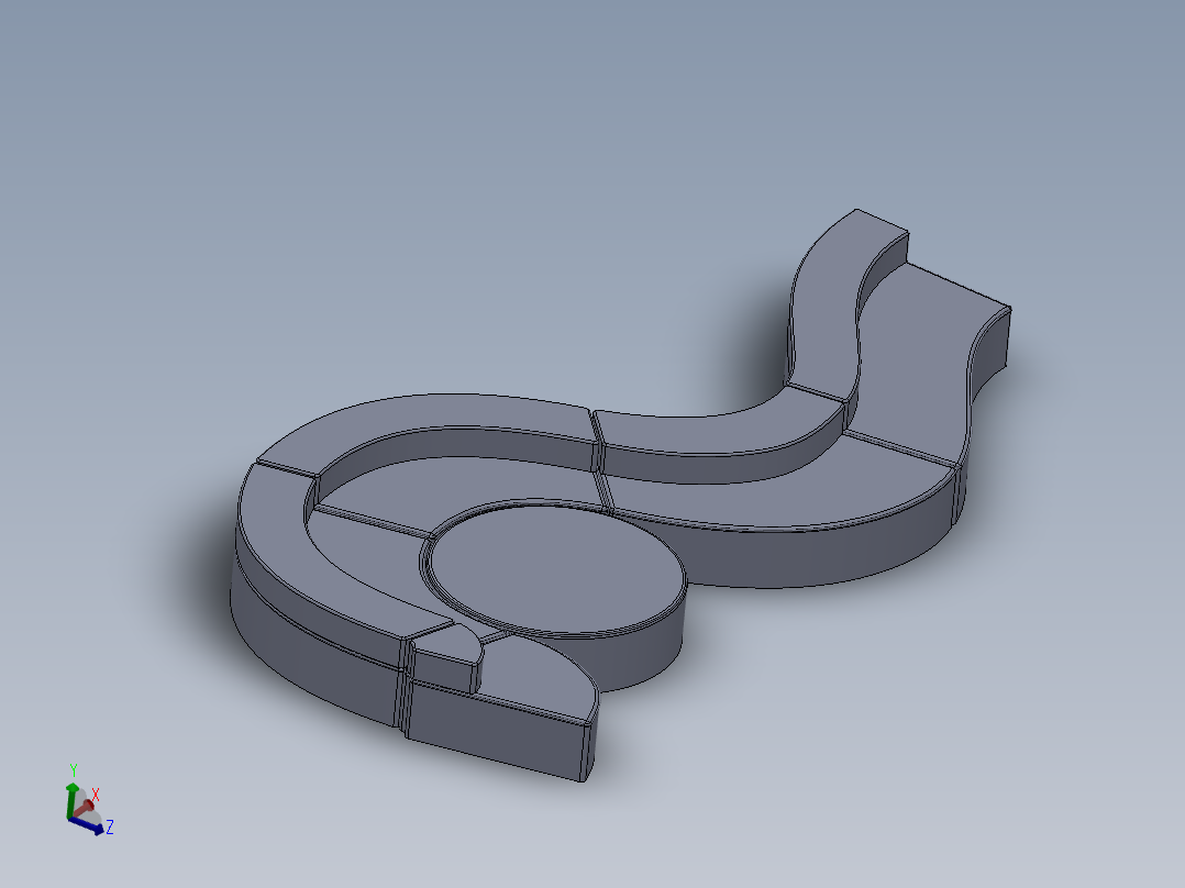 solidworks 客厅沙发