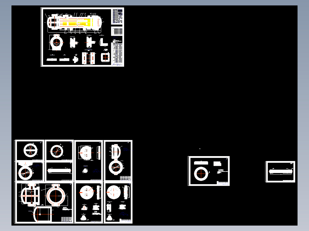 流量为 300th 汽－水浮头式换热器