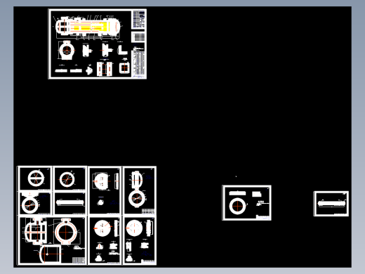 流量为 300th 汽－水浮头式换热器