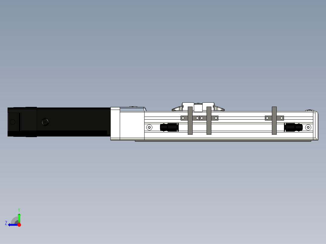 Toyo东佑达直线模组-ECH5-100-BC+煞車右视图