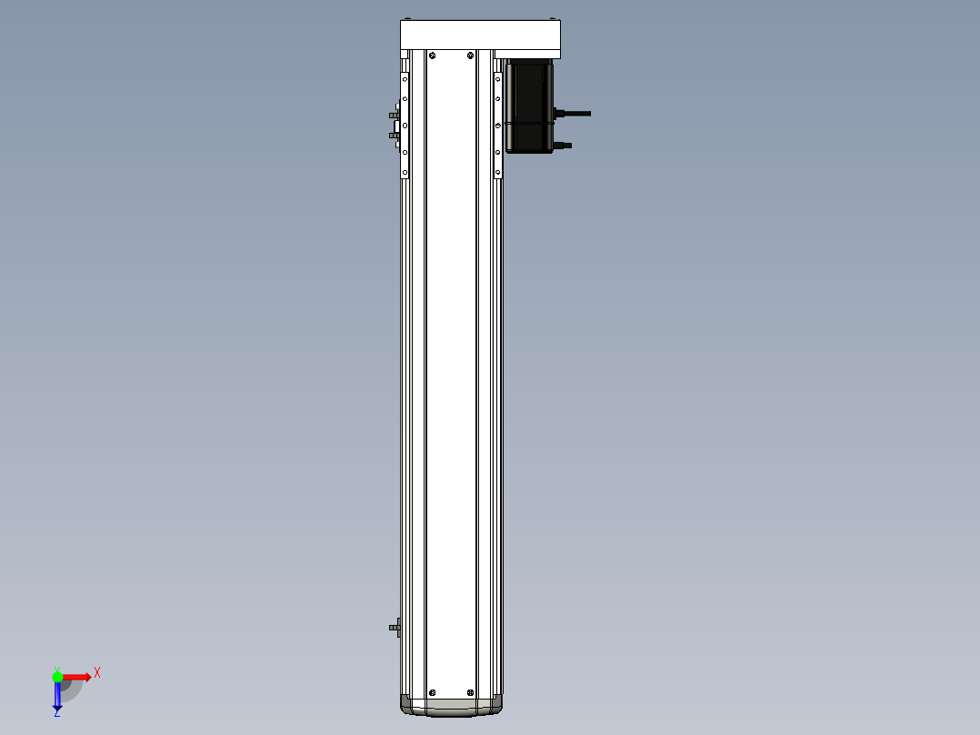 Toyo东佑达直线模组-ETH14-650-BR-400W俯视图