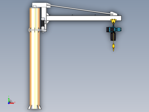 起重机2吨前视缩略图