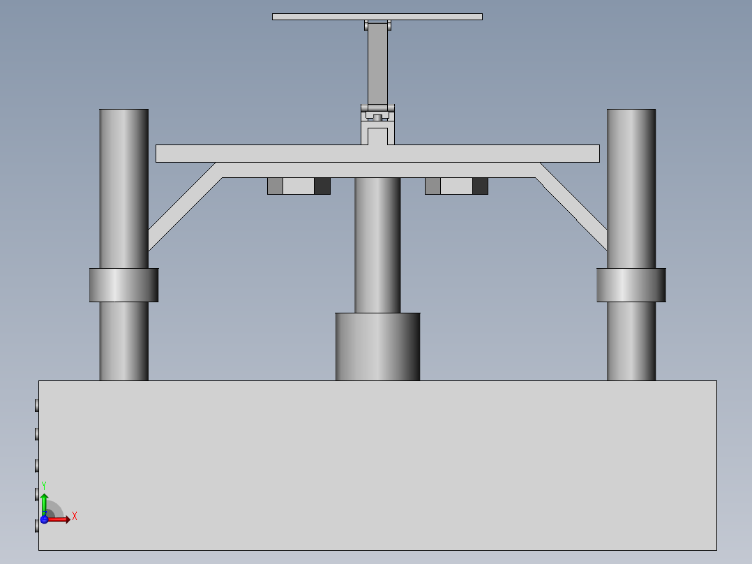 智能巡检装置前视图
