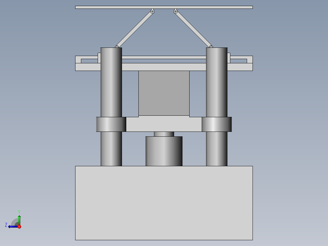 智能巡检装置右视图