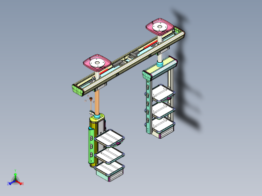医用吊塔180ES三维模型