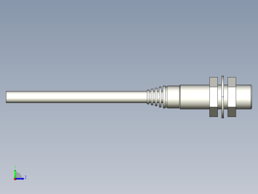 基恩士EV-112M_kc图纸模型左视缩略图