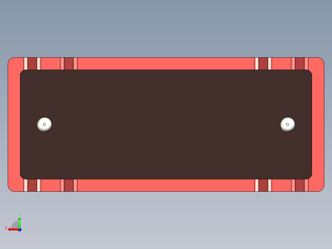 薄膜电容器，长13 x宽5，5 x高11毫米，间距10毫米后视图