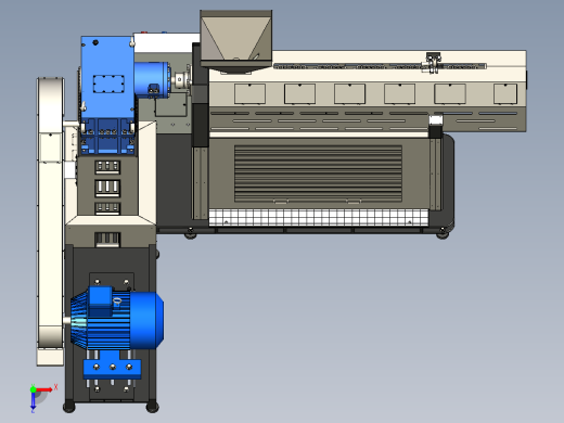 SW塑料挤出机俯视缩略图