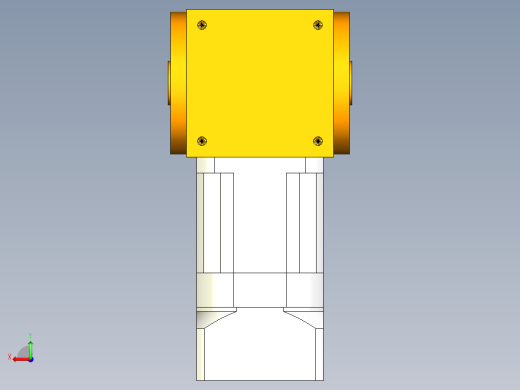 换向器PW140双孔 PLX120-L3 22-110-145-M8.stp后视缩略图
