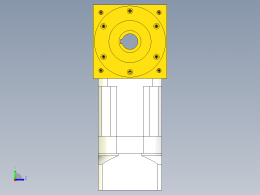 换向器PW140双孔 PLX120-L3 22-110-145-M8.stp左视缩略图