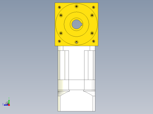 换向器PW140双孔 PLX120-L3 22-110-145-M8.stp右视缩略图