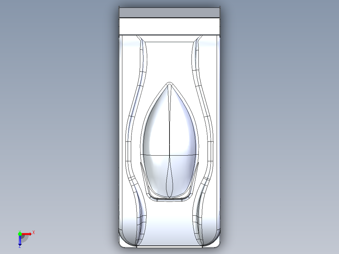 汽车车身 (17)俯视图