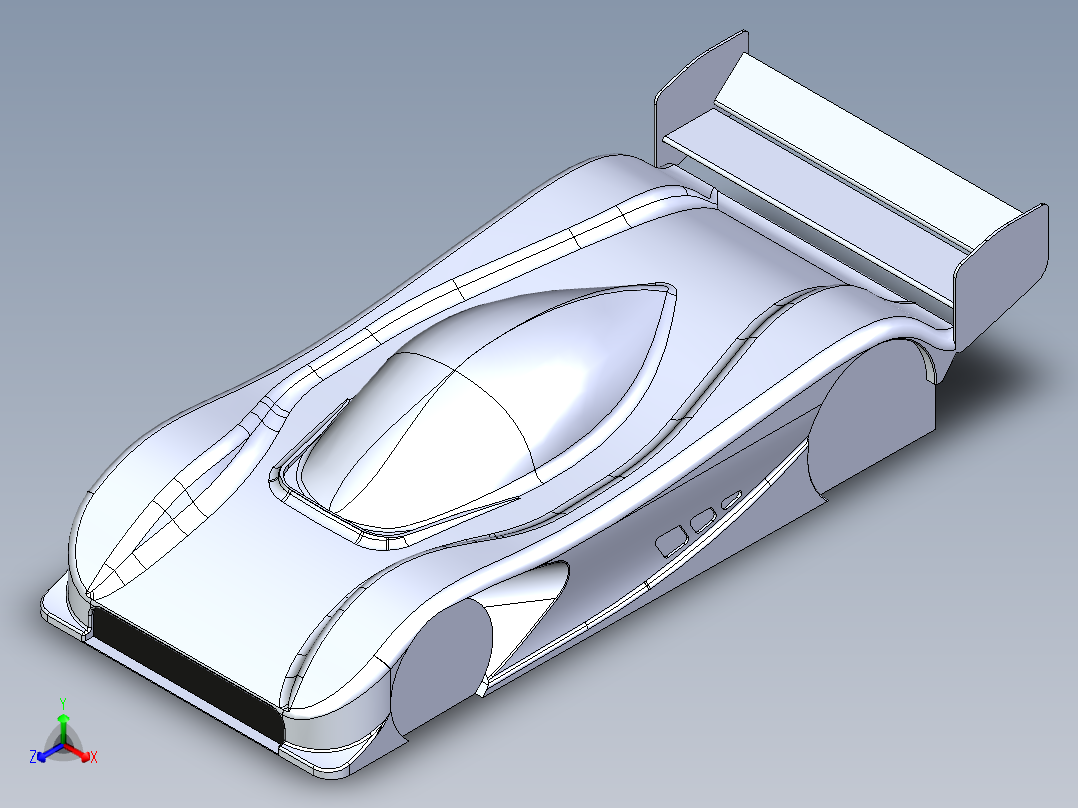汽车车身 (17)正等轴测图