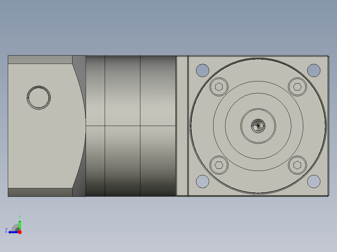 HZT140FC-L3-(A)-S2-P2-(22-58-110-M8-145)右视图