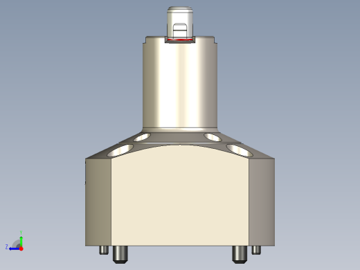 KOSMEKSFA2000-G0N-090-H70多系列多零件图纸模型多系列多零件图纸模型右视缩略图