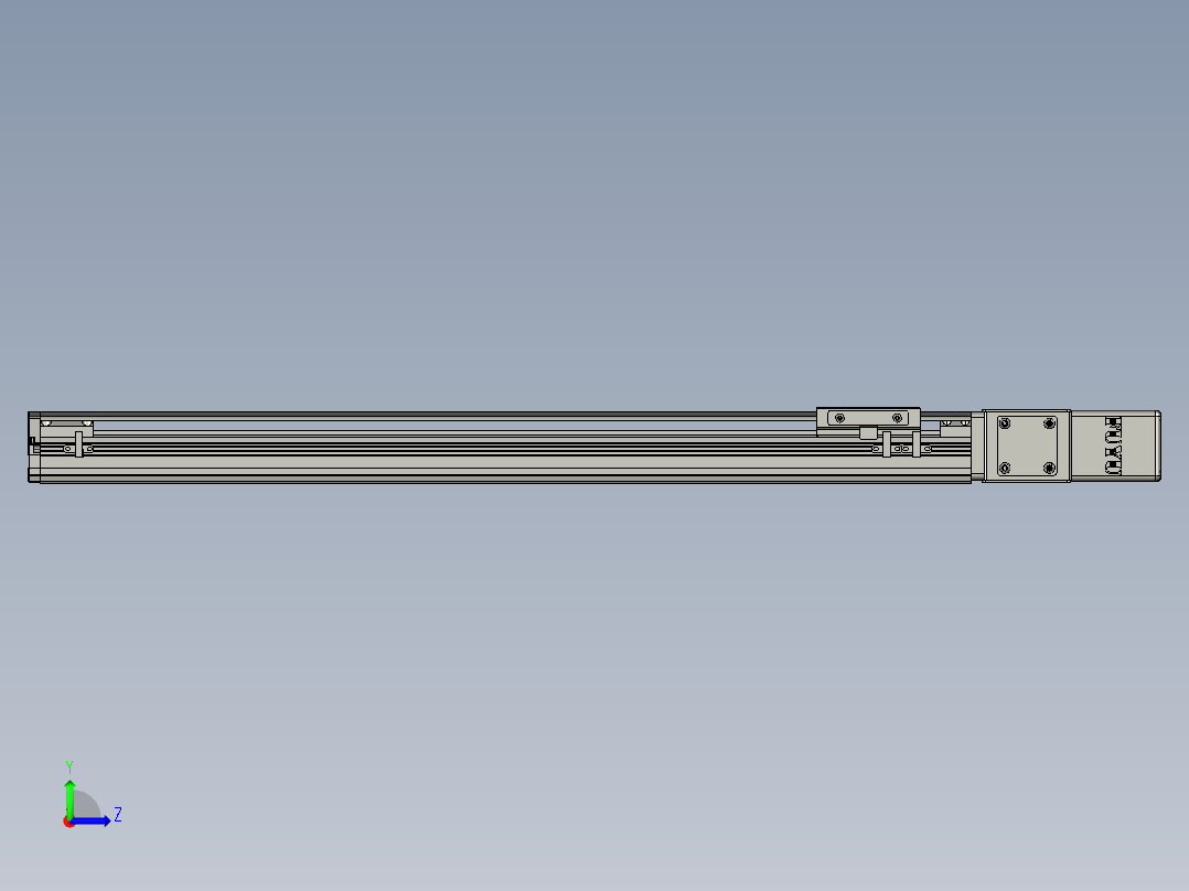 模组FTB10-L-600左视图