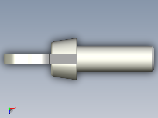带耳螺钉-DIN_316_Wing_screws_12x1.75x35-29.7-19.5_65_4.9_33.5_12.stp俯视缩略图