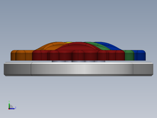 齿轮联动玩具 SW STP左视缩略图