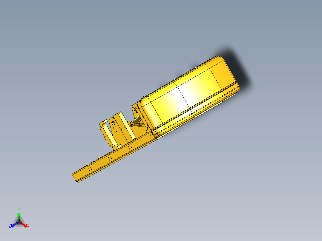 挖掘机小松360底座设计